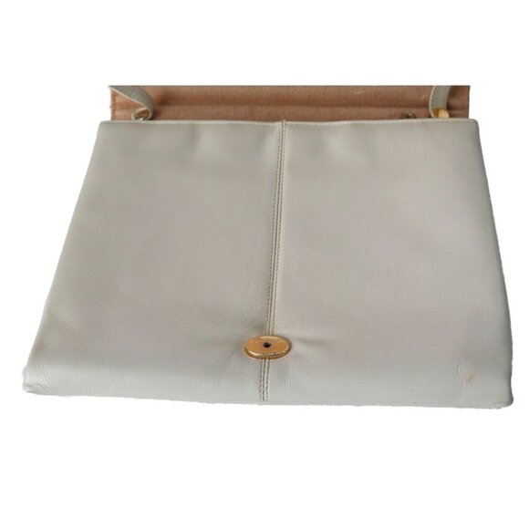 Vintage Natural Rattlesnake Snake Skin Leather Clutch Wristlet Purse & Shoulder - Picture 8 of 9